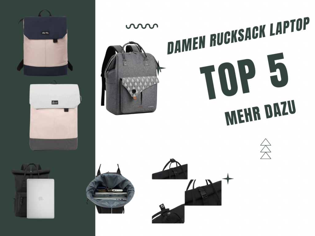 Damen Rucksack Laptop 