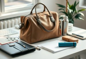 Mehr über den Artikel erfahren Wie Man Eine Praktische Arbeitstasche Für Frauen Organisiert – Tipps Und Tricks